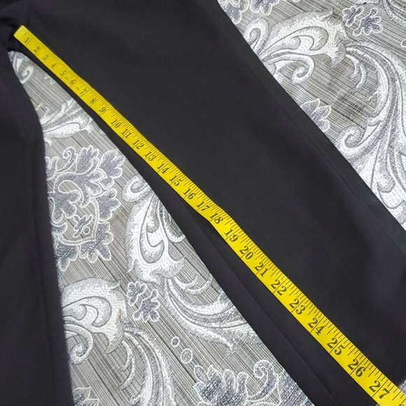 ZARA LEATHER DETAIL PANTS SIZE M - Picture 7 of 10